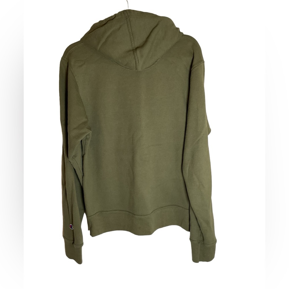 Champion Mens Hoodie, Powerblend, Fleece Striped Sweatshirt - Picture 2 of 2